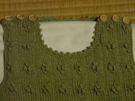 静の 日々是好日 編み物 ― チュニックワンピース