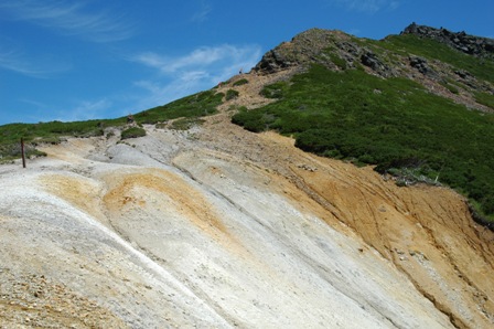 20110812-9赤岩の頭から硫黄岳方面