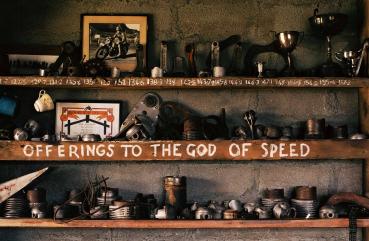offerings to the god of speed