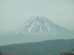 2010年1月20日、新幹線からの富士山