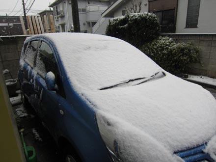 東京はまたもや雪③