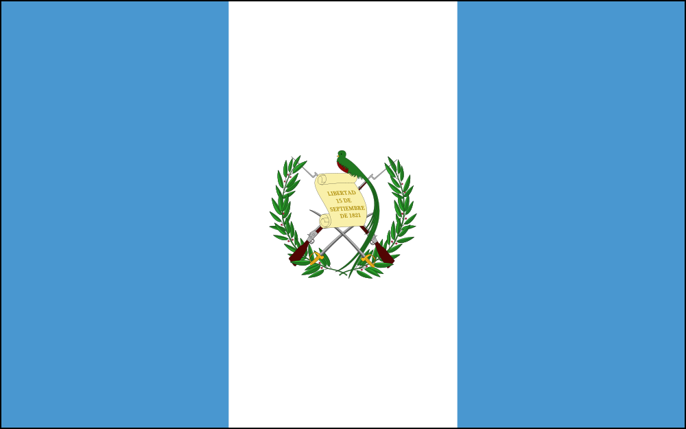 国旗と酒が待ち遠しいドリル日記 グアテマラ