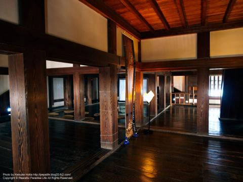 松山城の内部
